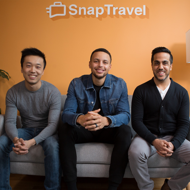 New investors Stephen Curry and Telstra Ventures join Snap Travel