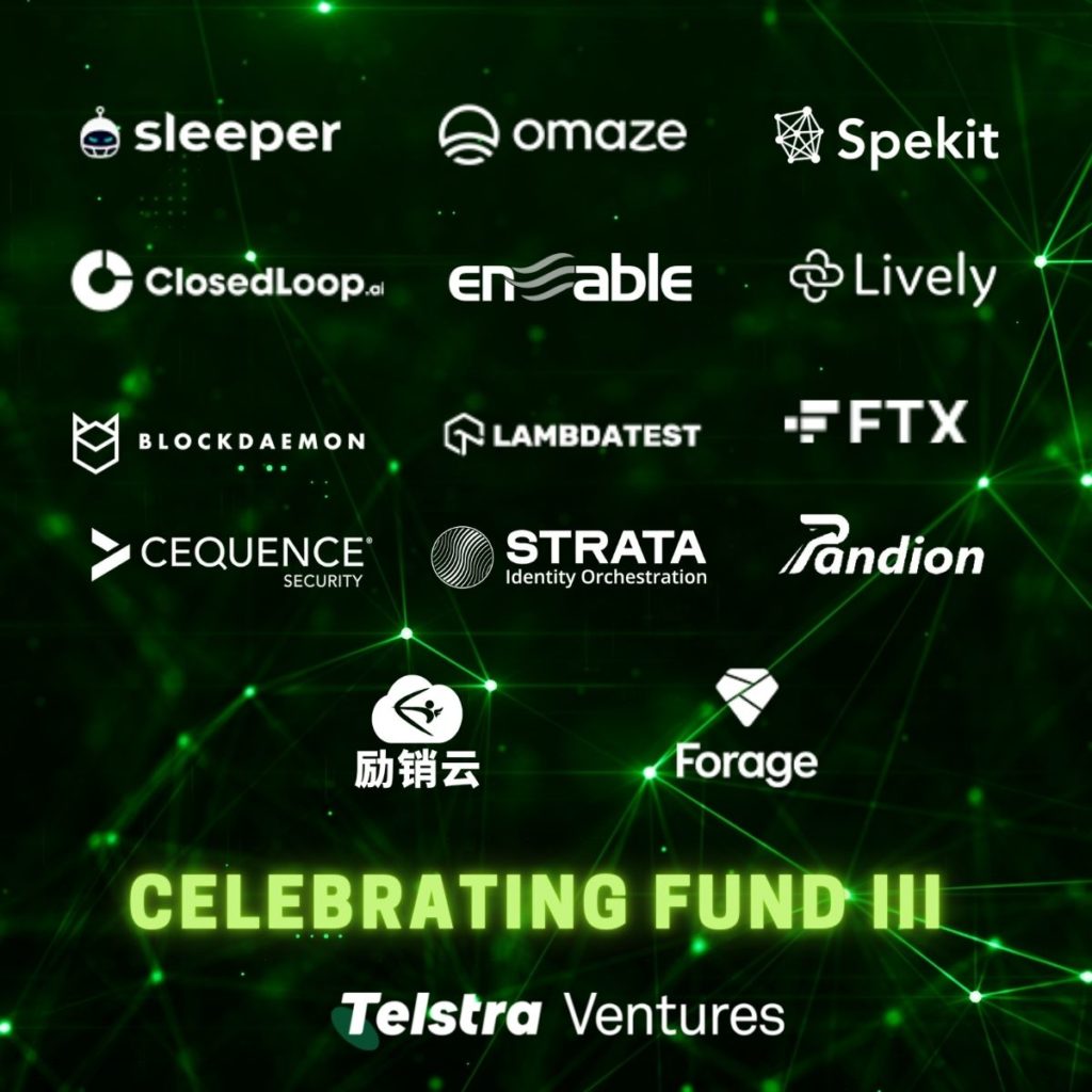 Venture Capital Firm Celebrating Closing of Fund III | Telstra Ventures